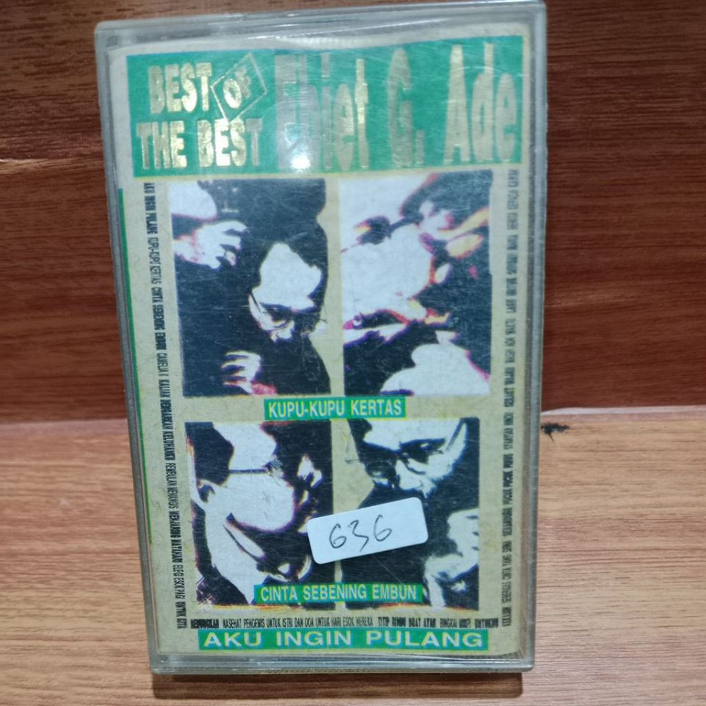 kaset pita Ebiet G Ade- bestvof the best