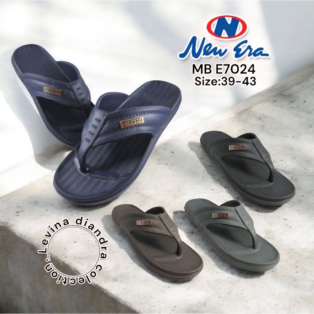 SANDAL JEPIT PRIA KARET EVA NEW ERA MB E7024(39-43)