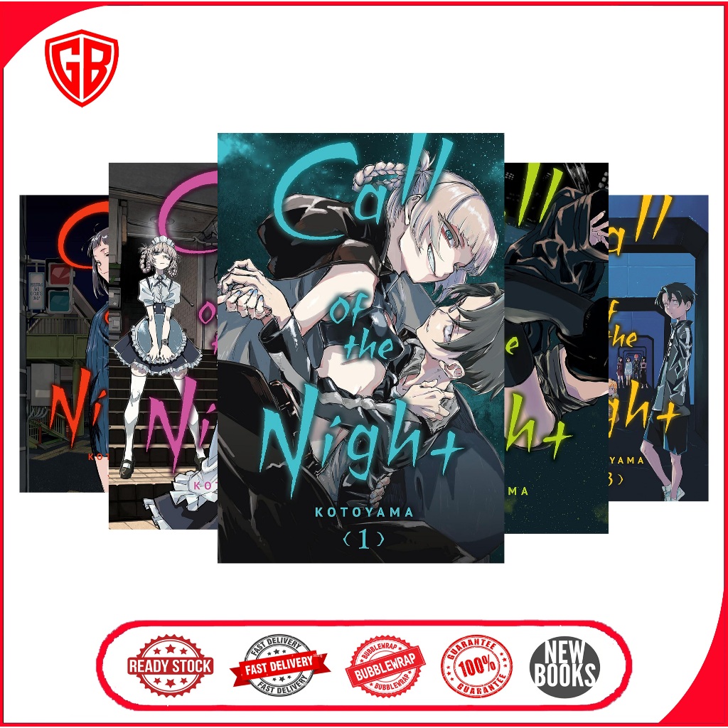 Call of the Night manga, 20 Book Series (English)
