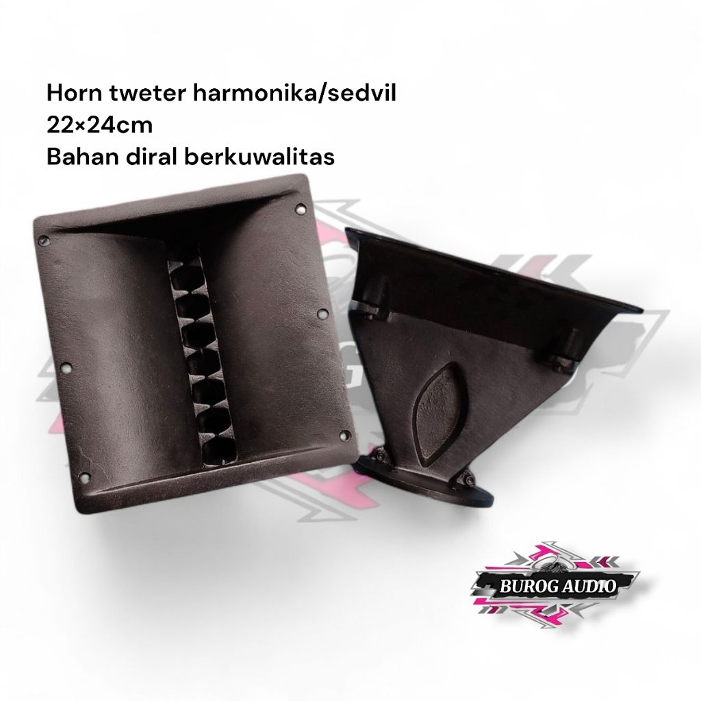 horn,corong tweter harmonika,harmonika sedvil panggung 22×24 bahan diral berkuwalitas