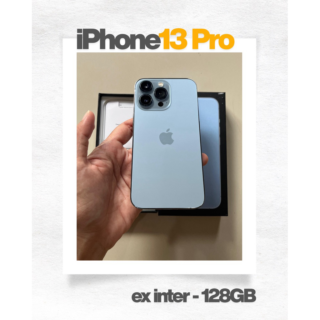 iPhone 13 Pro 128GB - Second Inter Apple