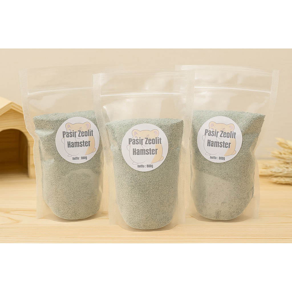 Pasir Zeolite Zelolite Hamster Zelolit Zeolit Halus 500g
