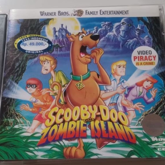 VCD Original Animasi Scooby doo - Zombie Island Teks Indonesia