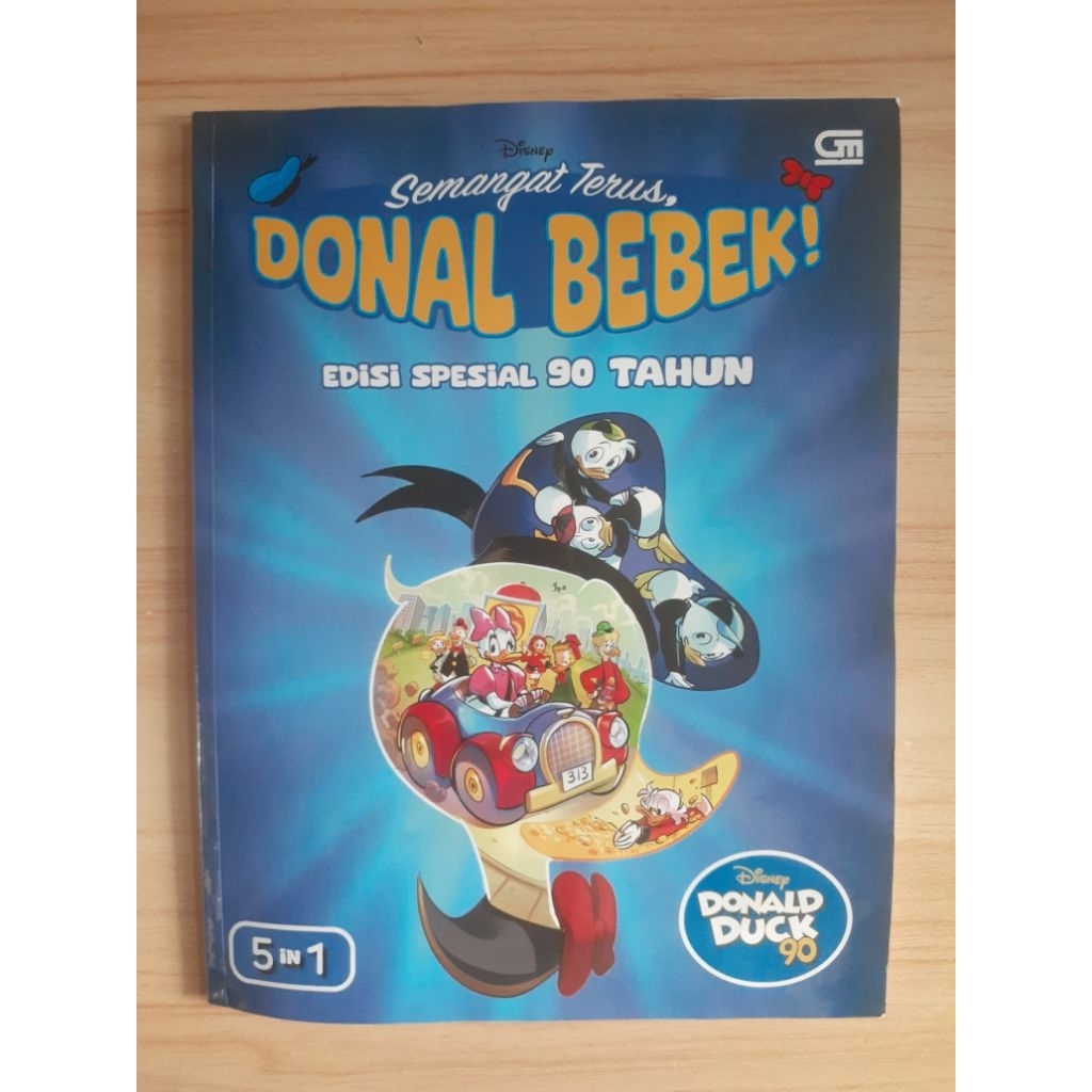 Preloved semangat terus donal bebek edisi spesial 90 tahun bonus totebag donal