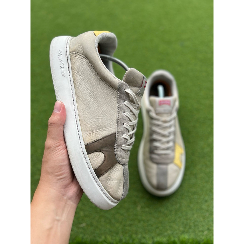 Camper Shoes Twin size 44 - Sepatu Sneaker Kasual Kulit Leather Casual Second Shoes