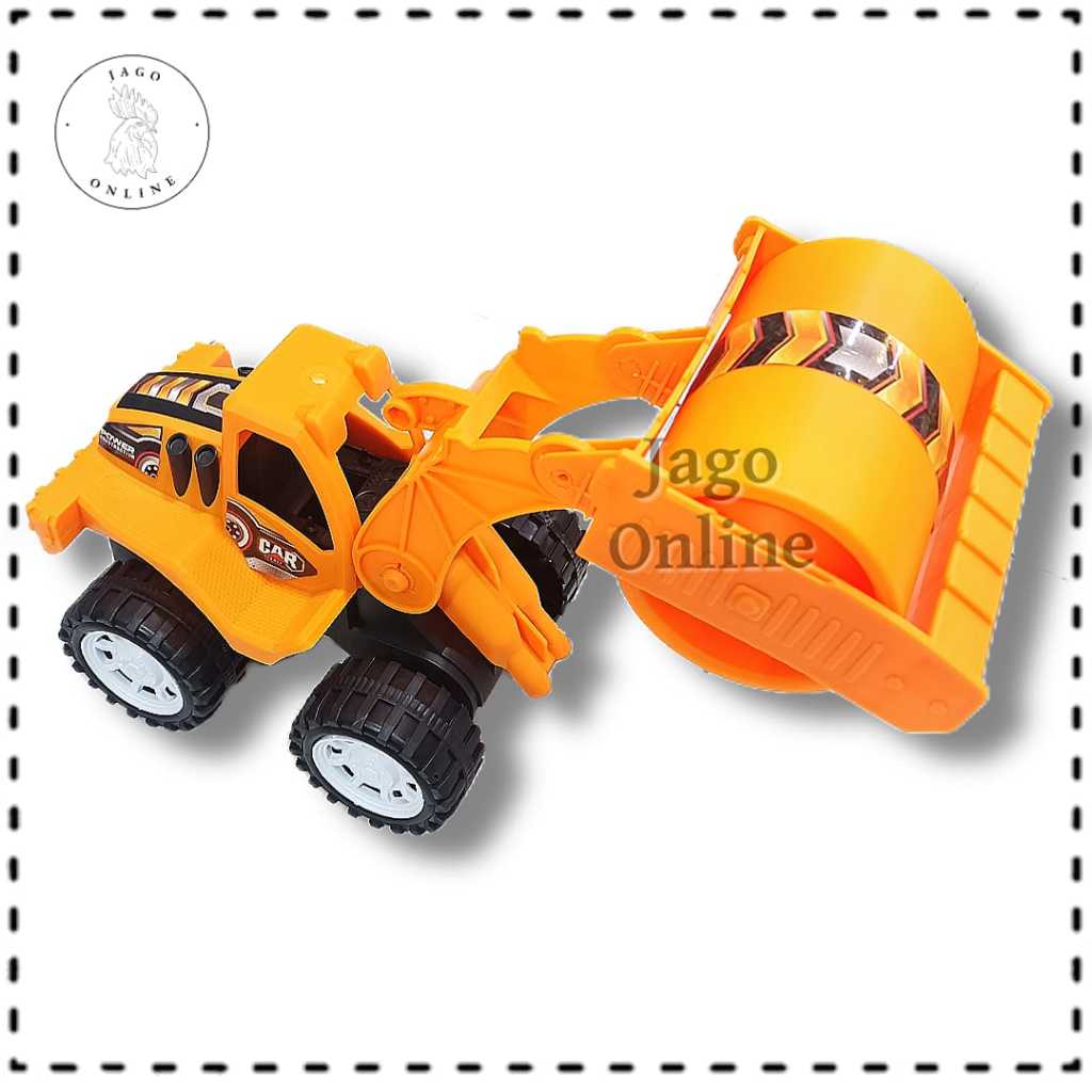 Mainan mobil mobilan anak truk aspal truck konstruksi penggiling jalan