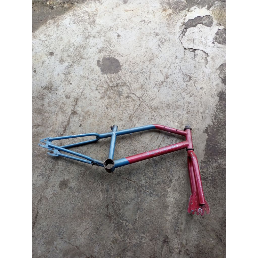 BMX 20 frame fork wimcycle metalizer