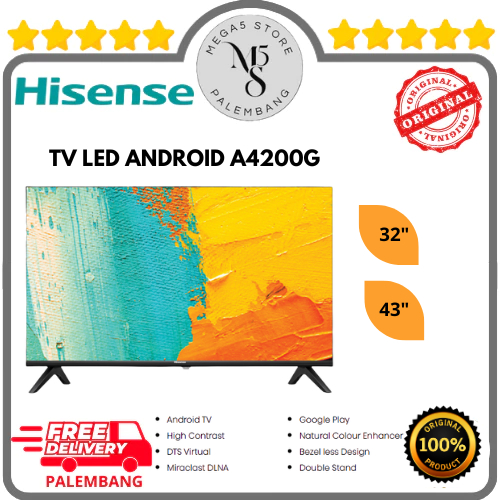 TV LED Hisense 32A4200G/43A4200G LED TV Android Hisense 32Inch/43Inch Android TV Hisense