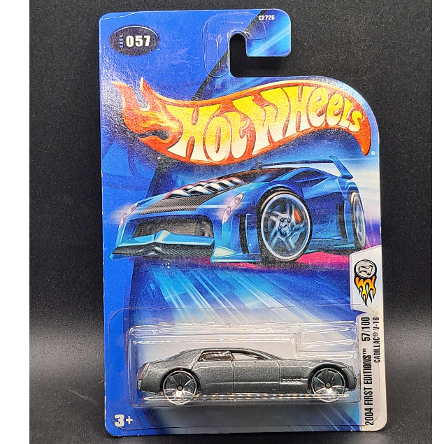 2004 Hot Wheels - Cadillac V16 - First Edition - Silver