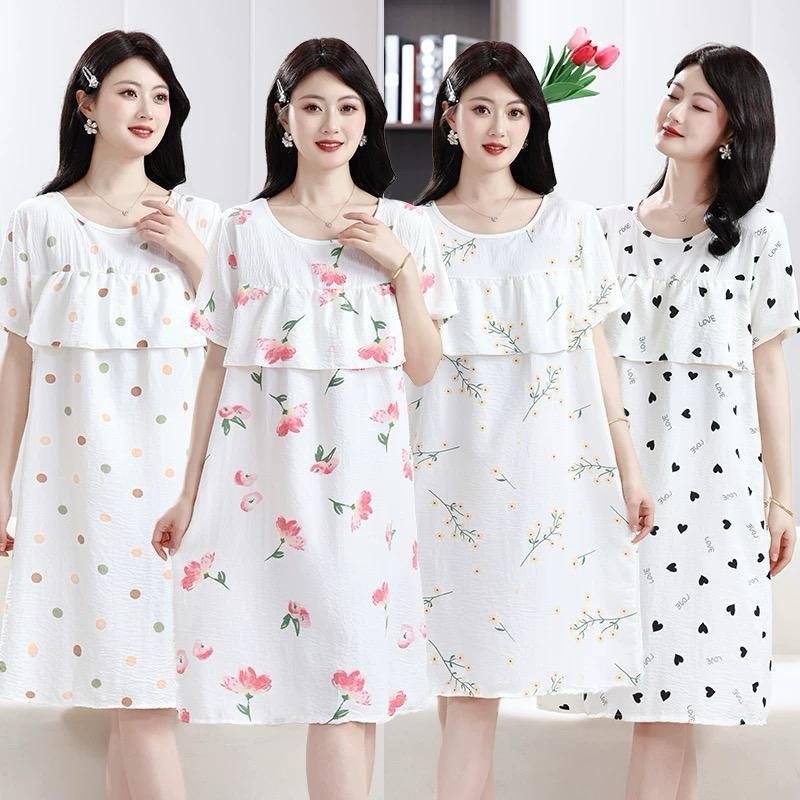 STV Daster Wanita Jumbo Oversize Muat Sampai 90 kg Bahan Katun Halus Adem Lembut Nyaman Dipakai Tidu