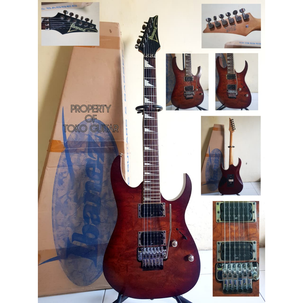 GITAR IBANEZ RG420 FBZ (FULL ORIGINAL) DISTRIBUTOR RESMI BAHANA