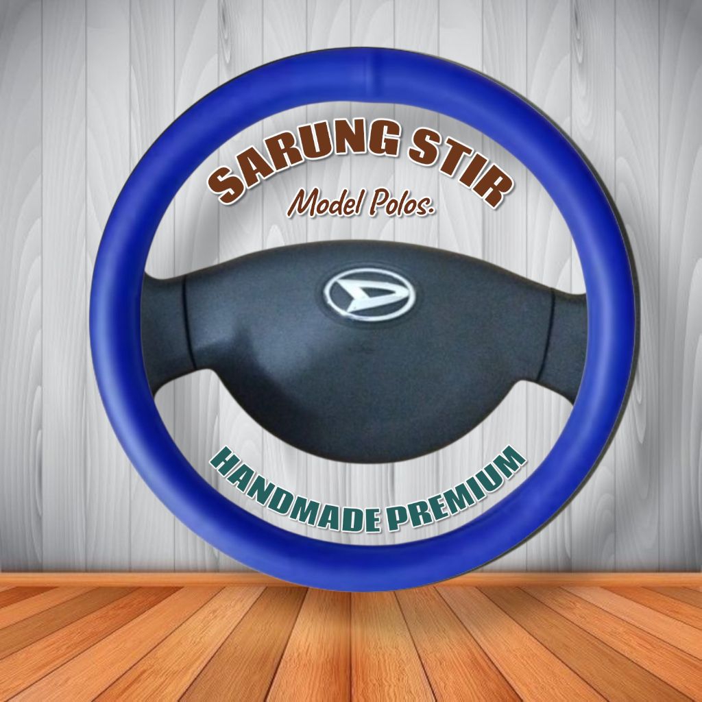 Sarung stir Handmade model polos cover stir Gran Max MB - Blin Van , Gran Max PU 1.3/1.5 , Daihatsu 