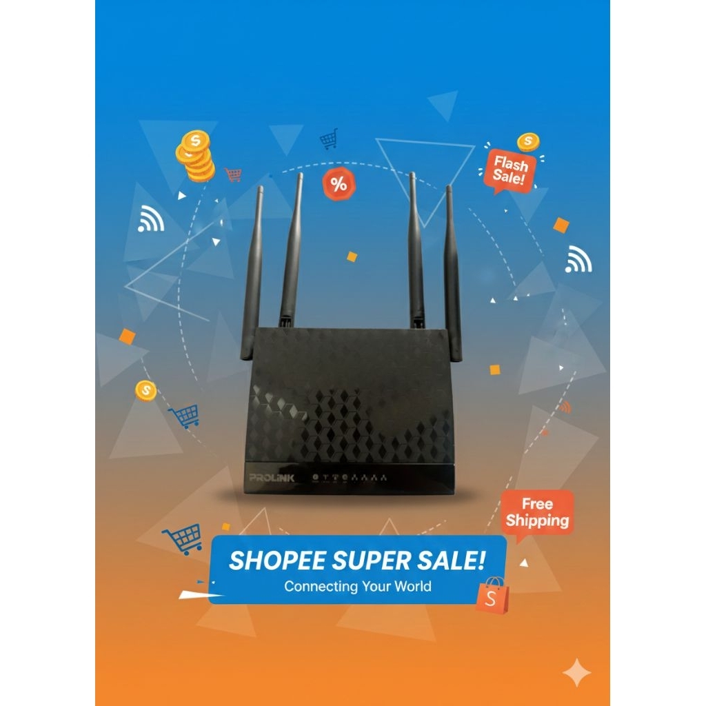 Router Prolink PRC3801 Dual band