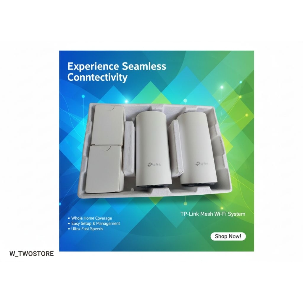 Tp link Deco E4R (2-pack) Whole Home Mesh Wi-Wi System