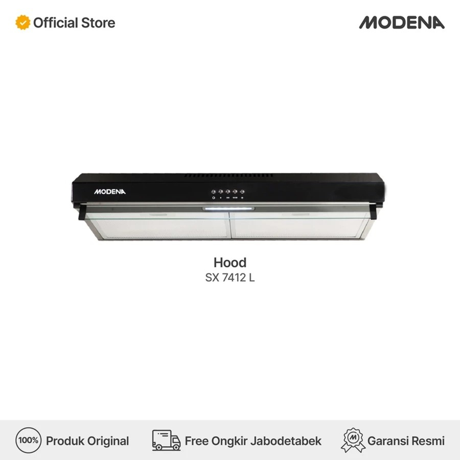 MODENA Slim Hood - SX 7412 L, SX 9412 L / Cooker Hood SX7412L SX9412L