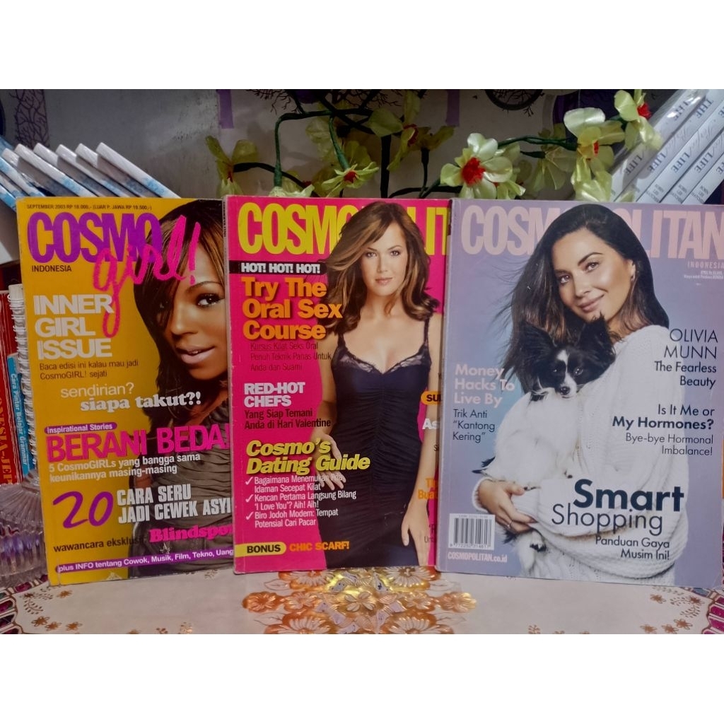 MAJALAH COSMO GIRL INDONESIA 