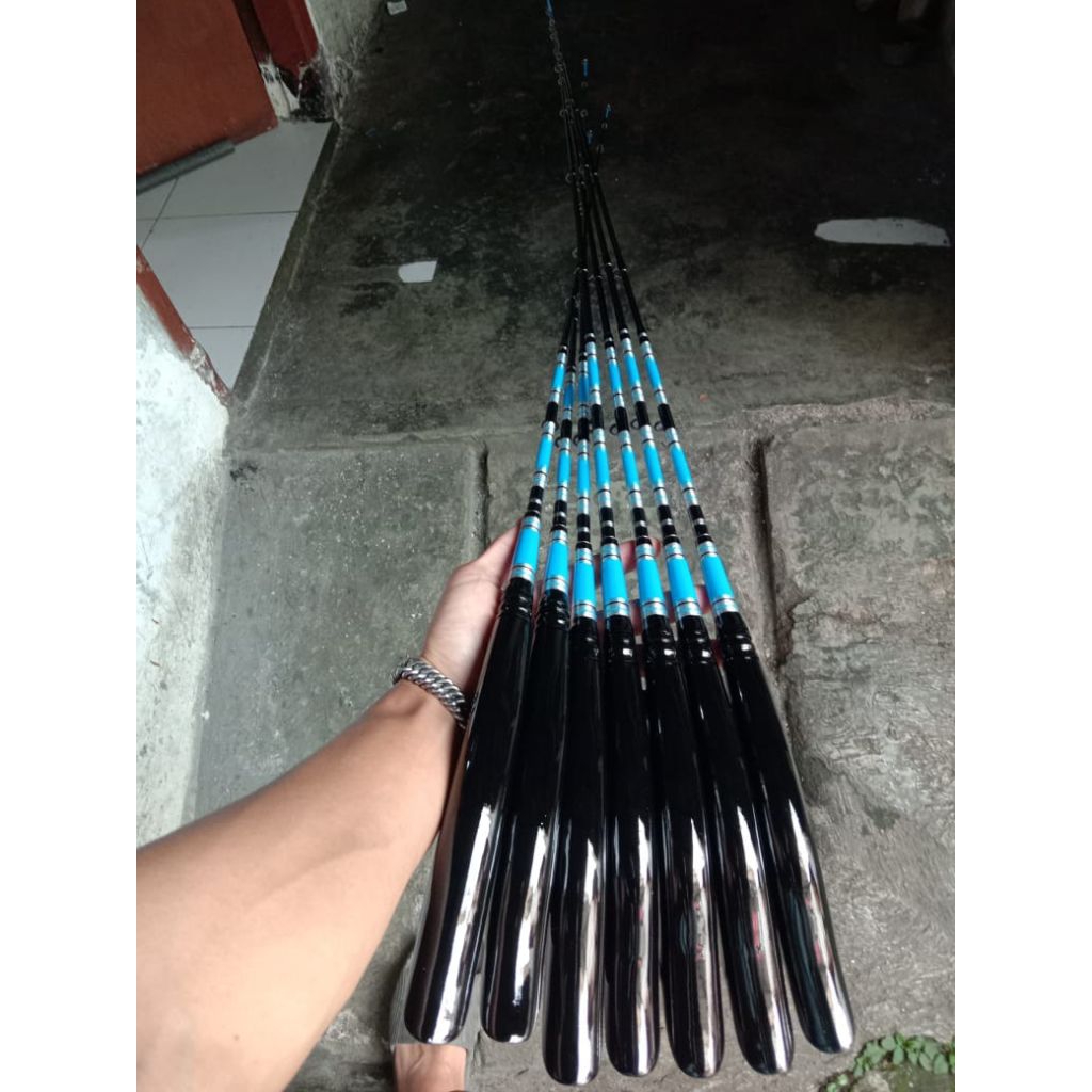 joran pancing cabut pahul set 7 p 110 cm PO pre order