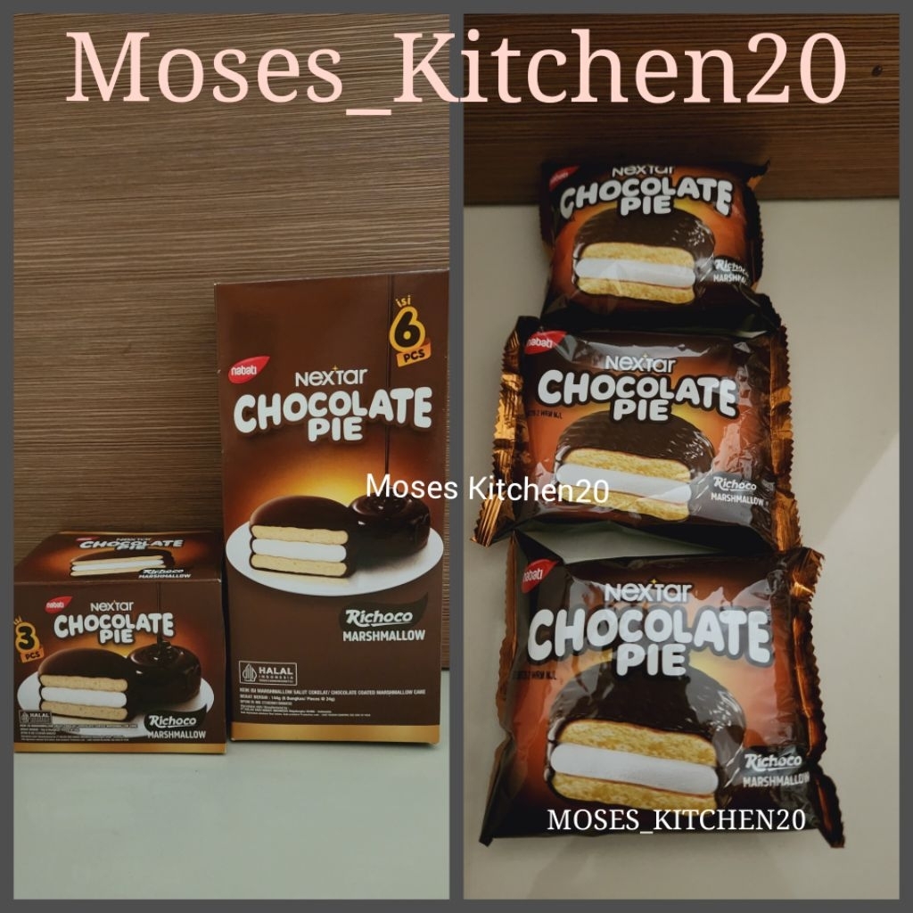 NEXTAR CHOCO PIE COKLAT 144 GRAM/NEXTAR CHOCO PIE 72 GRAM/NABATI NEXTAR CHOCI PIE 72 G/CHOCO PIE NAB