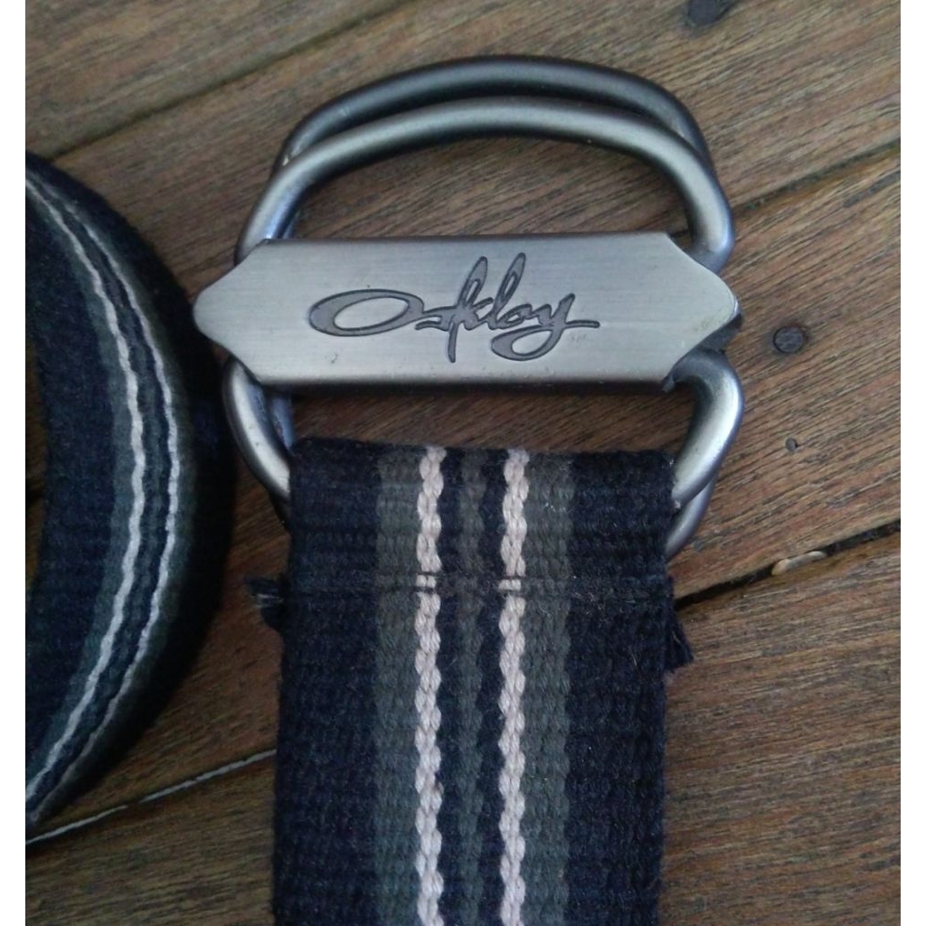 Oakley Gesper Tali Ikat Pinggang Pria Bekas Lebar 3.9Cm