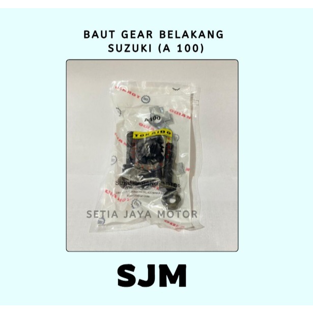 BAUT GEAR BELAKANG UNIVERSAL BEBEK SUZUKI (A100) SET