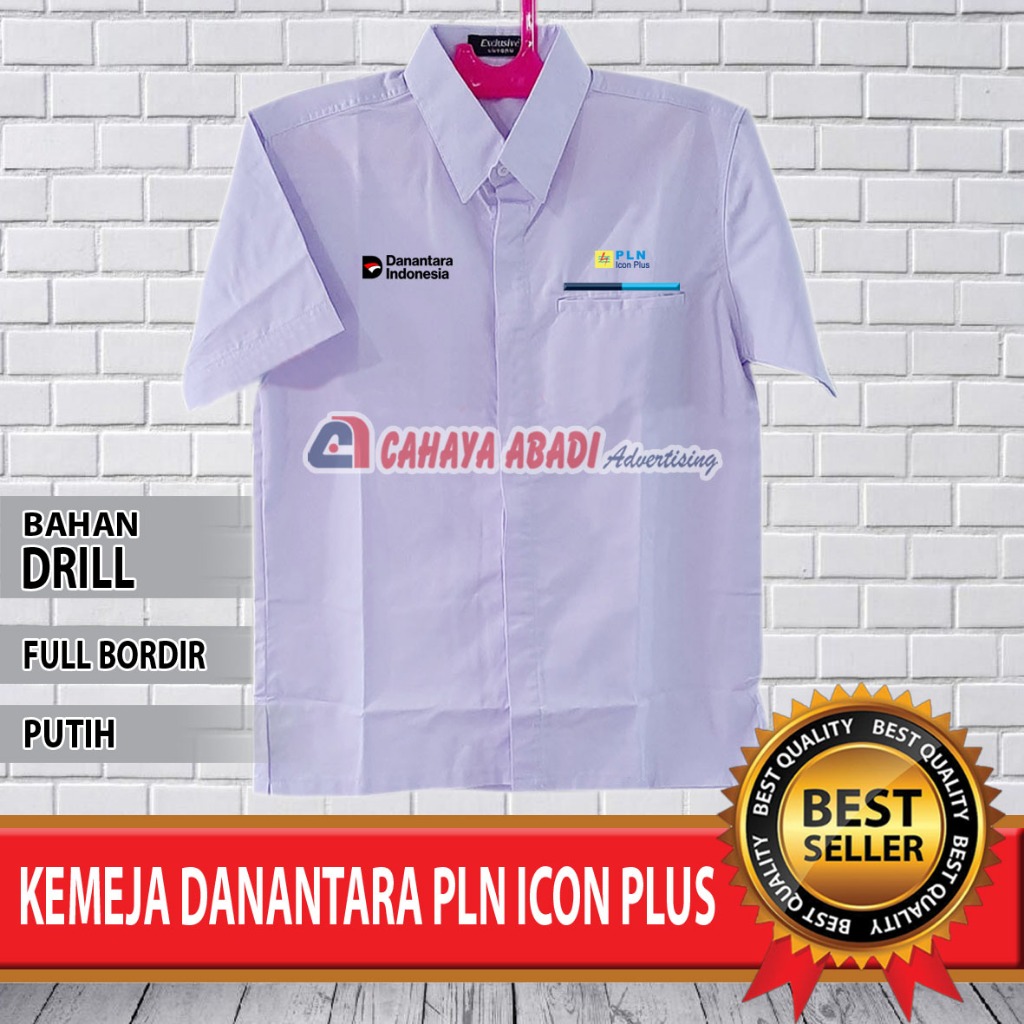Kemeja Danantara Indonesia PLN Icon Plus Baju Danantara Indonesia PLN Icon Plus Seragam Danantara In