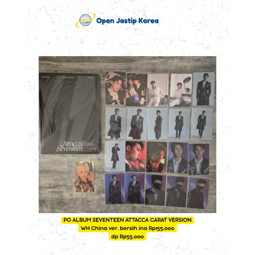 album attacca seventeen  carat version
