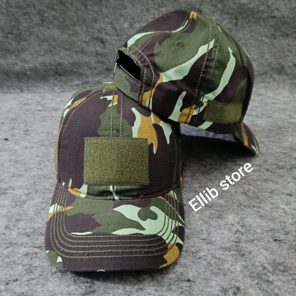 Topi Tactical Polos Loreng Brimob Premium / Topi Tactical Loreng Brimob / Topi Loreng Brimob