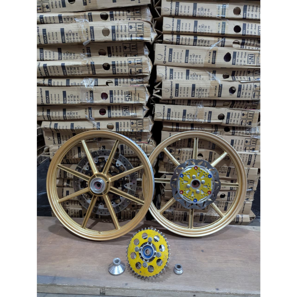 PAKET VELG RCB MX NEW PNP NINJA Ring 17