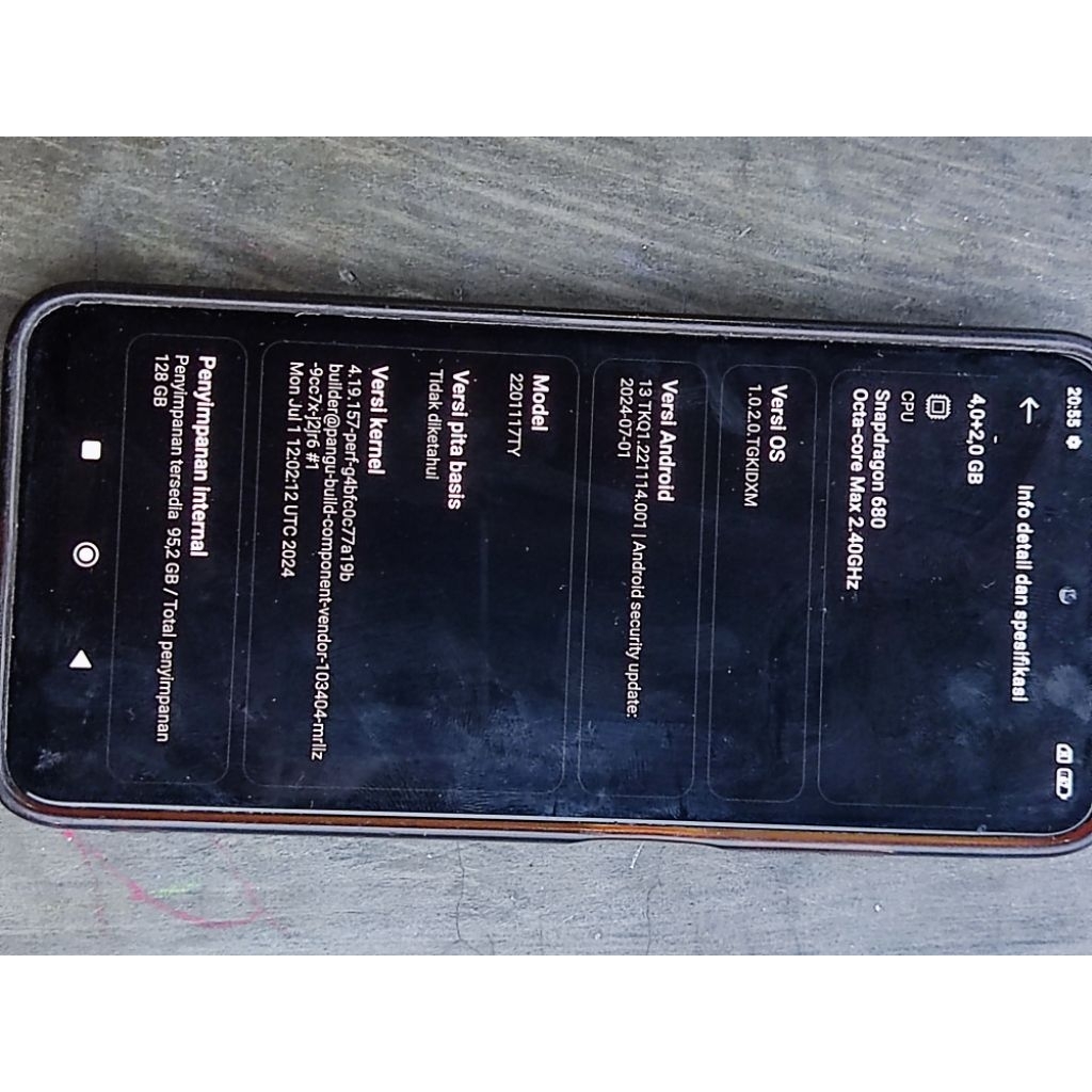 redmi note 11 minus sinyal,wifi,bluetoth