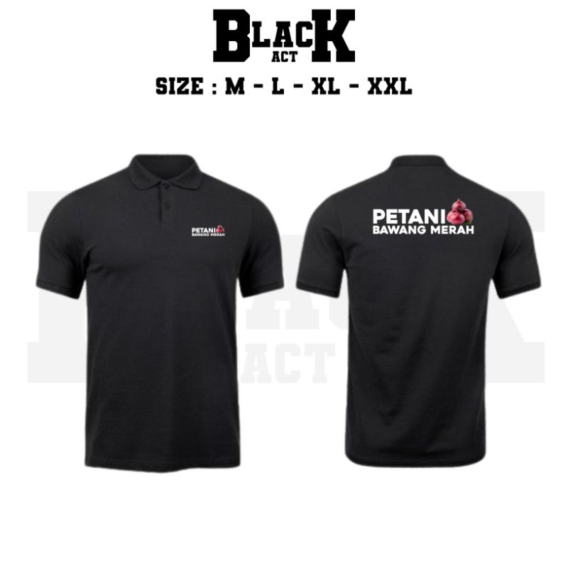 Kaos Kerah Petani Bawang Merah