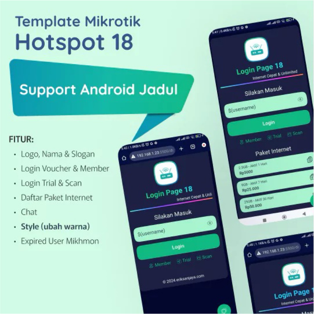 Template Login Page Hotspot Mikrotik 18