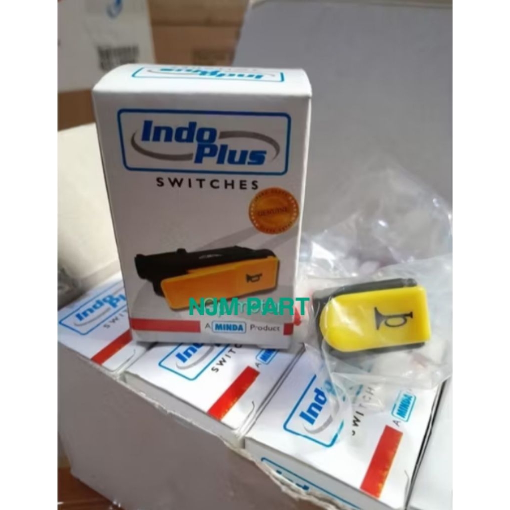 SAKLAR TOMBOL KLAKSON HORN KARISMA,SUPRA X125,BEAT VARIO INDOPLUS MINDA ORIGINAL