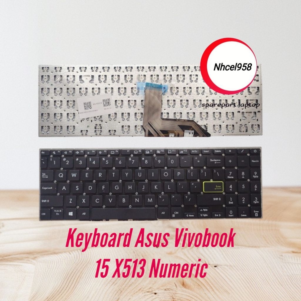 keyboard Asus Vivobook 15-X513 Numeric