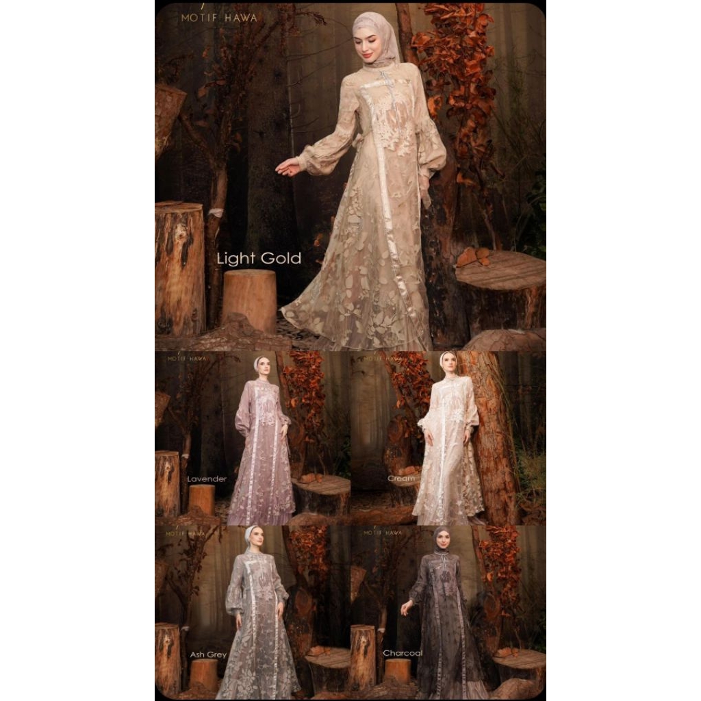 GAMIS MH STARLA SERIES BY MOTIFHAWA /GAMIS +SCRAVE MUSLIMAH /GAUN PESTA MUSLIMAH MEWAH PREMIUM KEKIN