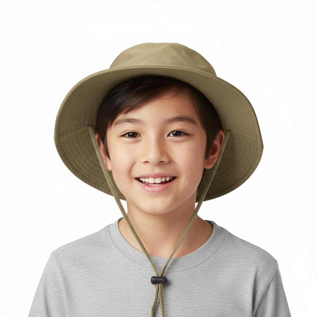 Topi Rimba Anak Topi Petualangan Anak Laki Laki Perempuan Topi Safari Anak Unisex