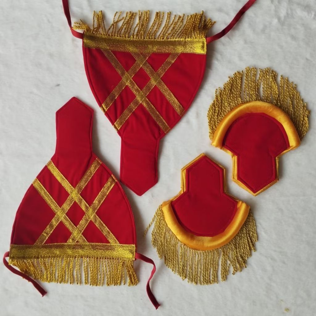 1 Set Komplit Evolet Ban Lengan Rumbai Tambang AKMIL & AKPOL