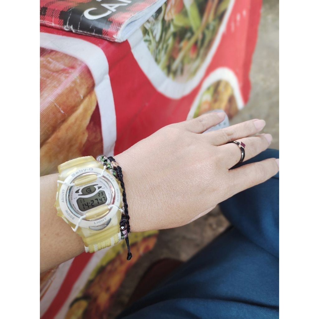 jam baby g original preloved