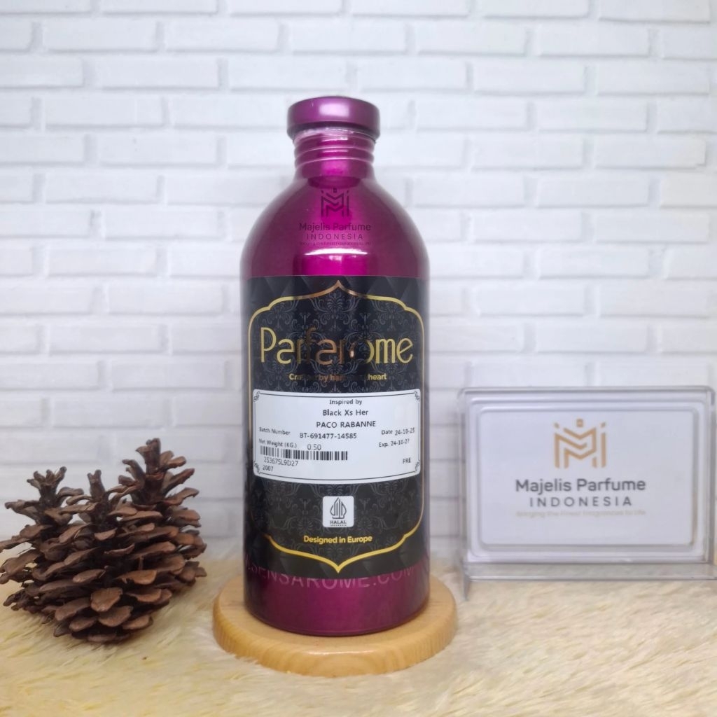 BLACK XS FOR HER Inspired Of PAKORABANE By PARFAROME PREMIUM Segel 500gr