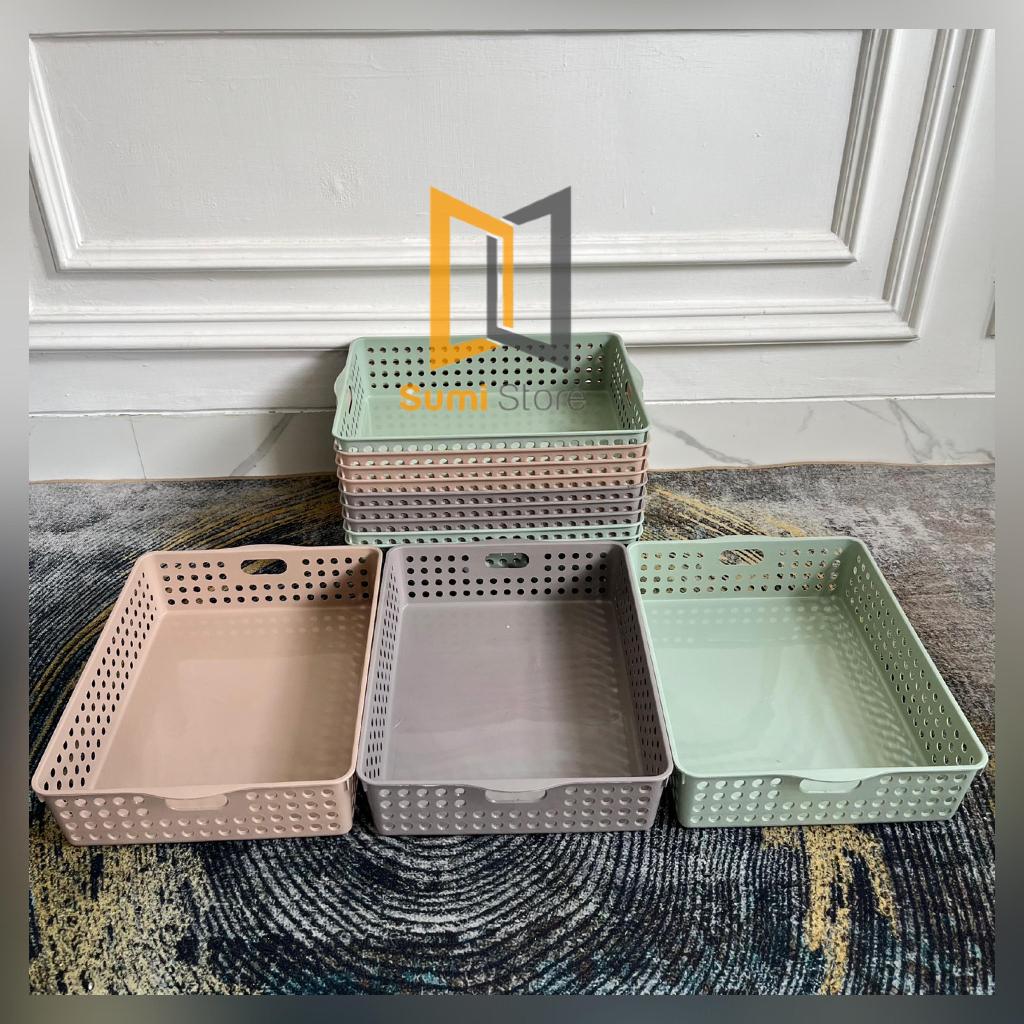 Keranjang Serbaguna A3 Estetik/ Tempat Keranjang A3 High Quality / Storage box serbaguna estetik