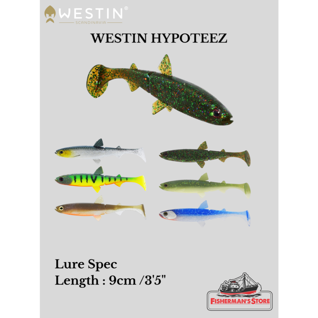 SOFT LURE WESTIN HYPOTEEZ AUSTRALIA REALISTIC SOFT LURE