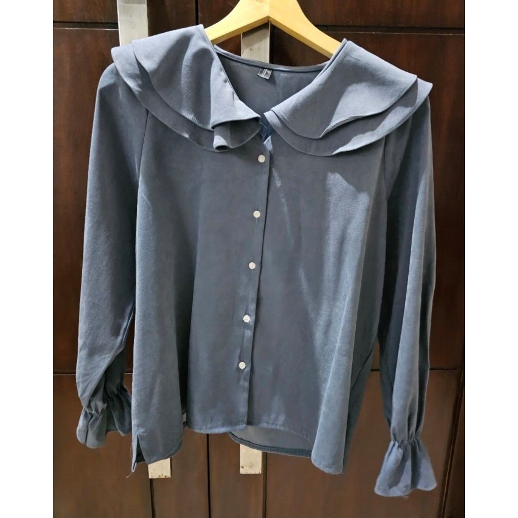 Blouse dark grey Riri n Co