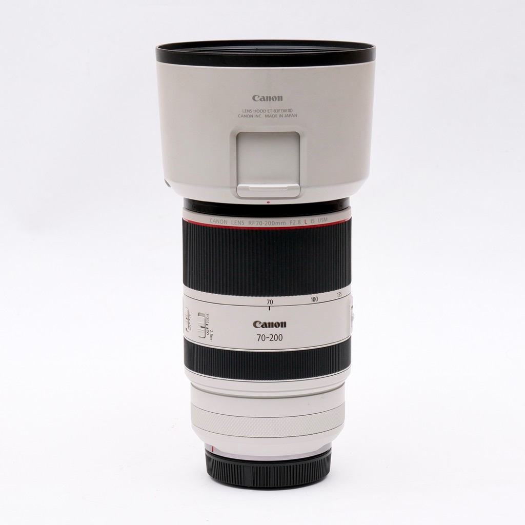 Lensa Canon RF 70-200mm f2.8 IS L USM Bekas Second for Eos R RP R6 R5 R3 R1 R8 R7 R50 R100