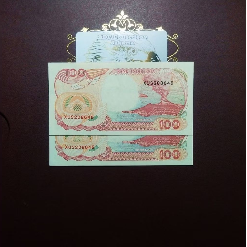 Uang kuno 100 rupiah pinisi seri X