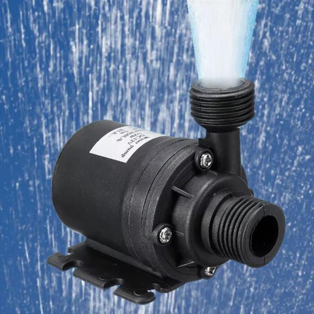 Pompa Celup Water Pump Mini Motor Pompa Air Celup Brushless DC 12V 5m