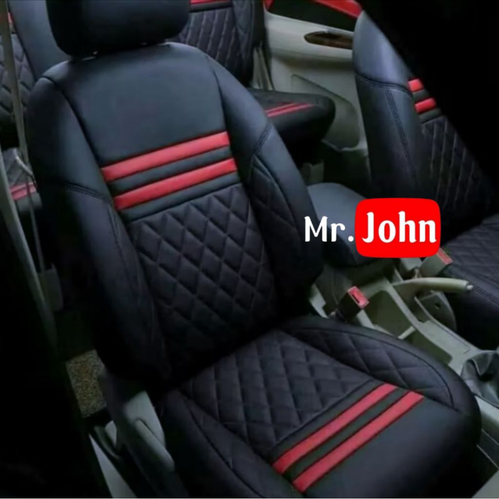 Sarung jok mobil Innova Reborn tipe G reborn tipe V tipe Q dan venturer full 3 baris