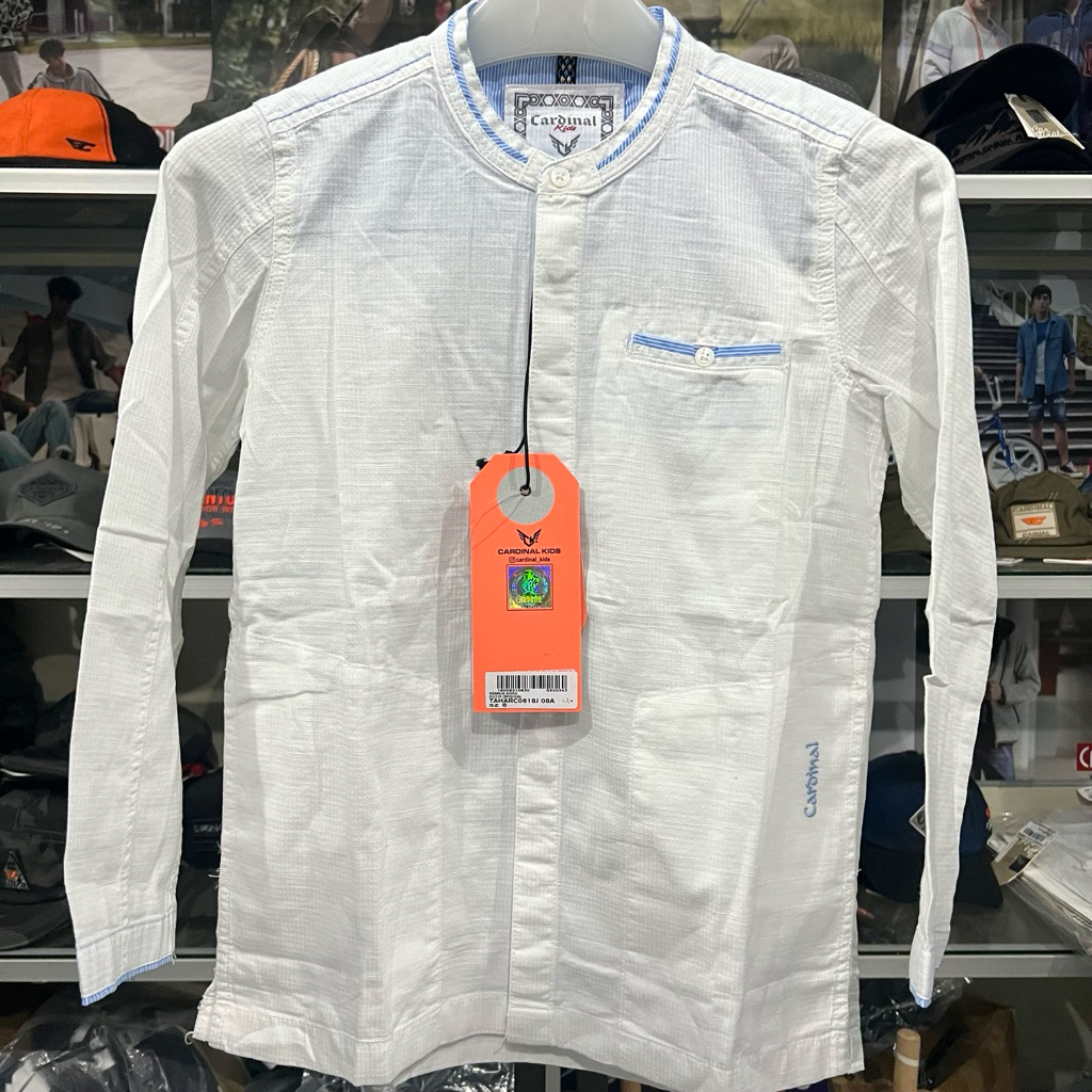 Baju Koko Cardinal Kids Anak Lengan Panjang Original