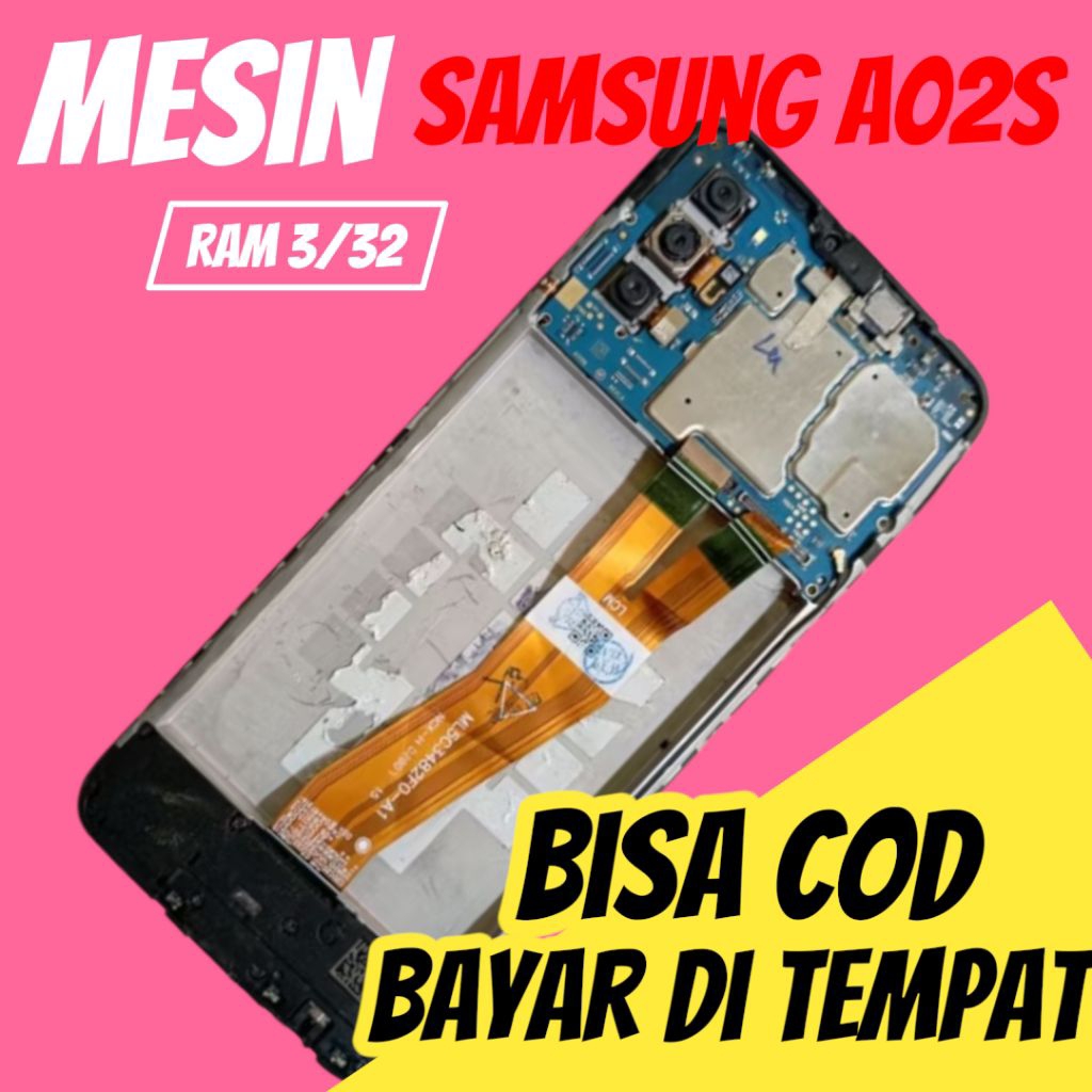 MESIN SAMSUNG A02S KONDISI NORMAL