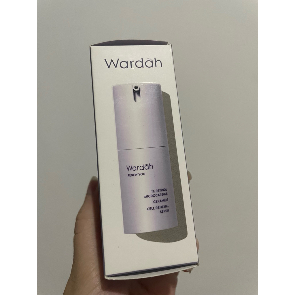 wardah renew you serum retinol