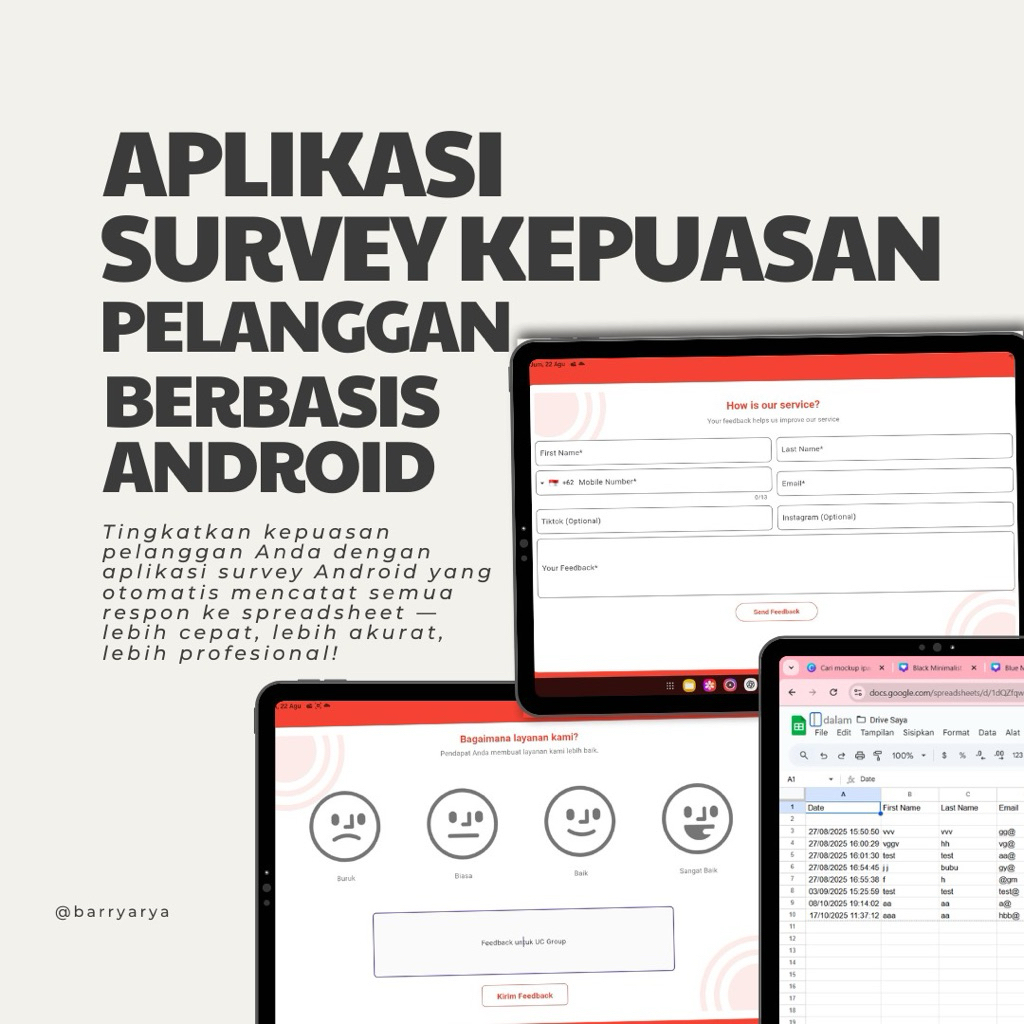 Aplikasi Android Survey Kepuasan Pelanggan