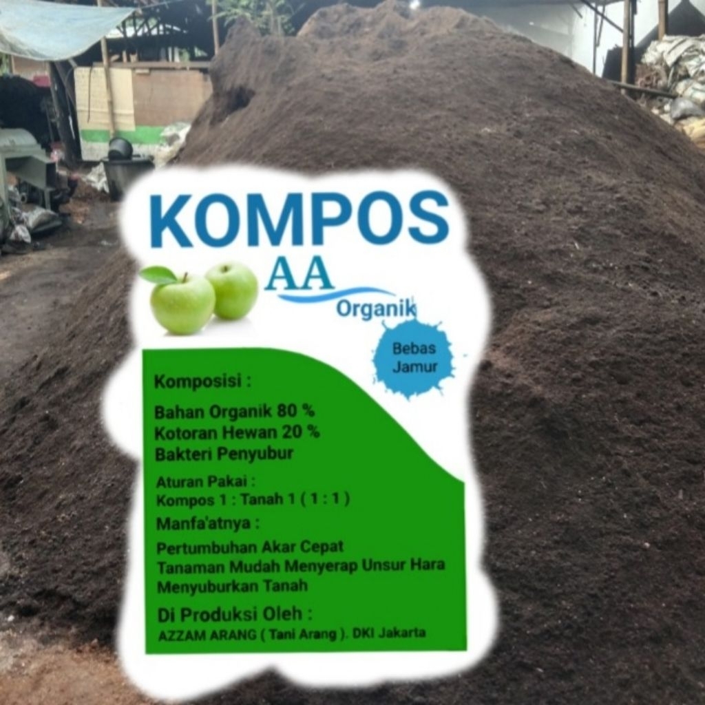 KOMPOS kotoran SAPI#organik (kemasan kecil)